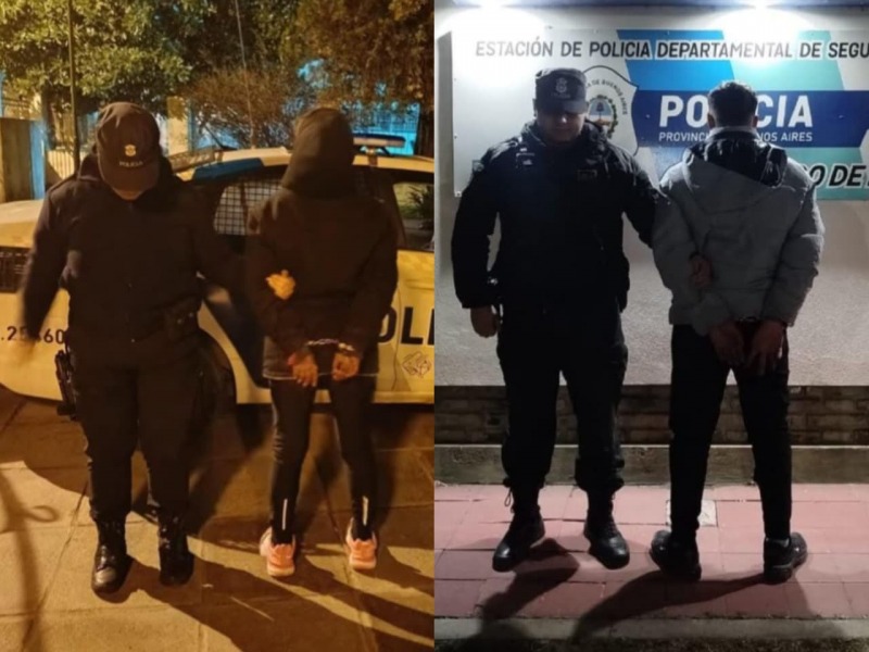 Llevaban un arma y coca�na en un rem�s: terminaron aprehendidos
